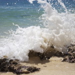 Foamy Ocean Splash